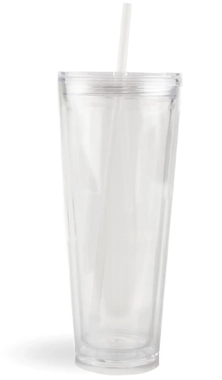 24OZ CUSTOM Snowglobe Tumbler