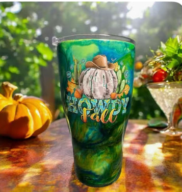 Howdy Fall Tumbler