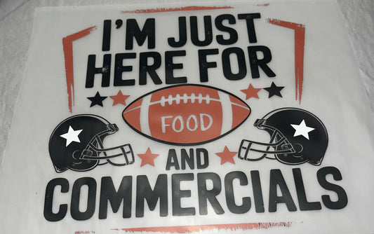 Football Food and Commercials T-Shirt