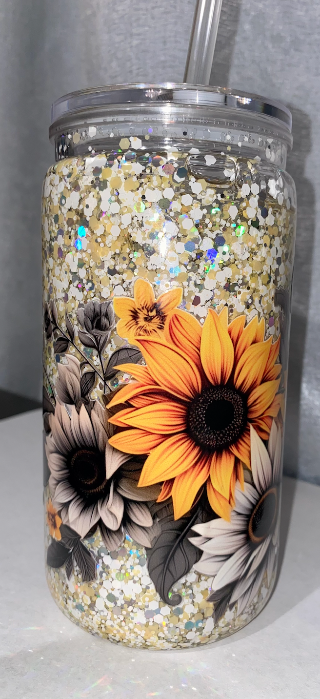 16OZ Premade Snowglobe Tumbler